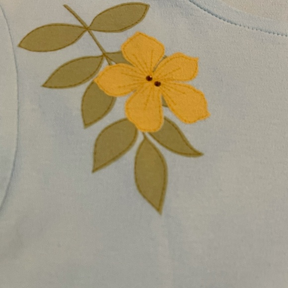 Woman’s tropical summer tank shirt - Picture 4 of 7